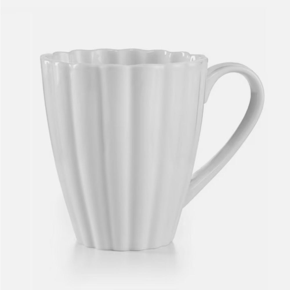Martha Stewart Collection Fleur Mugs, Set of 2